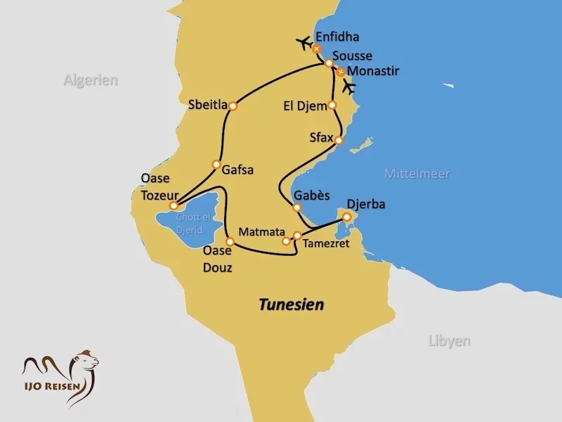 Tunesien Rundreise