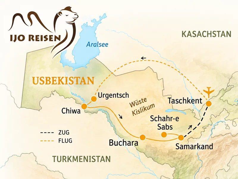 Reiseverlauf