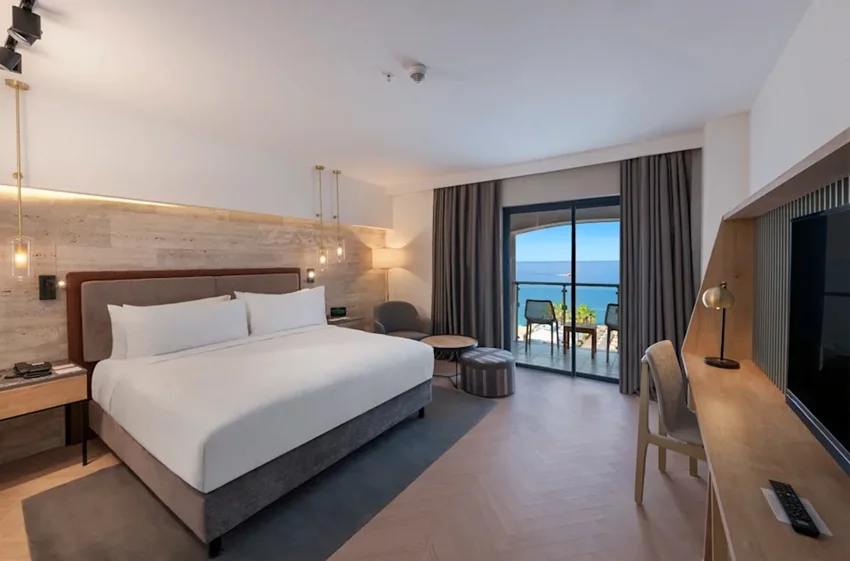 DOUBLETREE by Hilton Antalya Kemer - Zimmer mit Meerblick