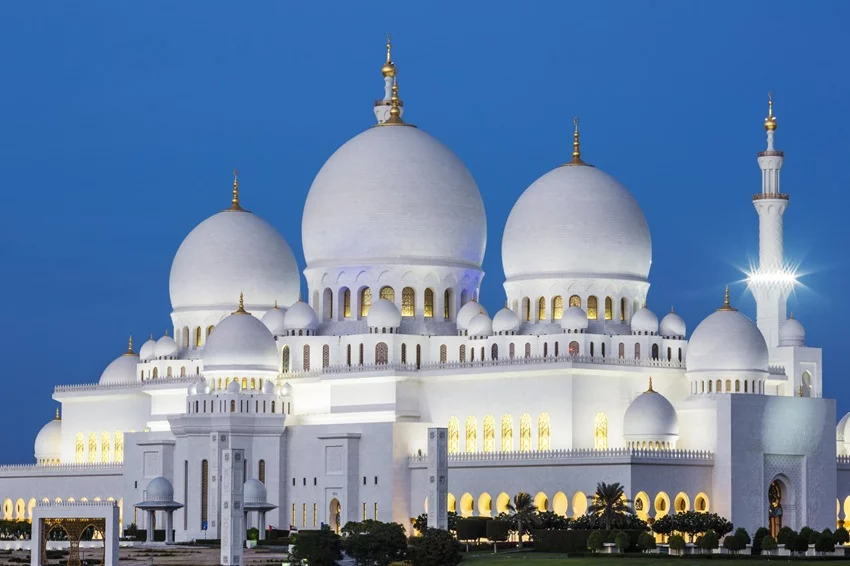 Abu Dhabi Sheik-Zayed-Moschee